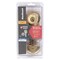 Kwikset Kwikset SmartKey Security Polished Brass Metal Double Cylinder Deadbolt 96650-509 - alternate 1